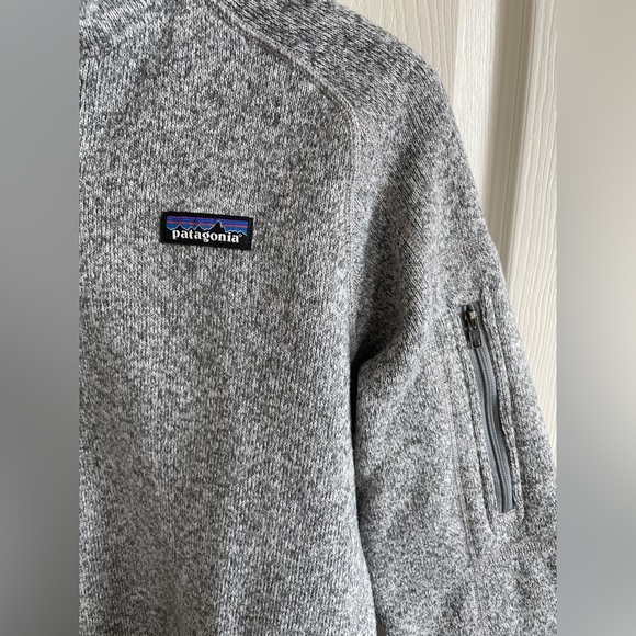 Patagonia Worn Wear Better Sweater 1/4 Zip Fleece Pullover Women’s Size Medium - Picture 4 of 11